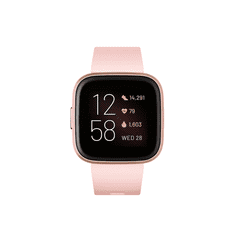 Fitbit Versa 2 NFC női aktivitásmérő rózsaszín/réz-rózsa (FB507RGPK) (FB507RGPK)