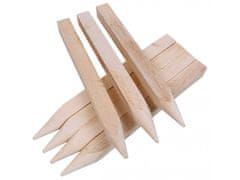 sarcia.eu Fából készült, kihegyezett földmérő karók/karók 20 darab 30 cm