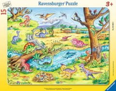 Ravensburger Helyezzen be dinoszauruszokat 15 darab