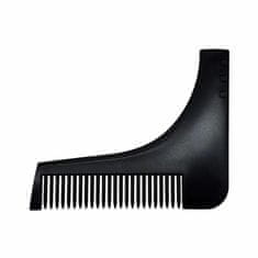 Northix Styling fésű szakállhoz - fekete 