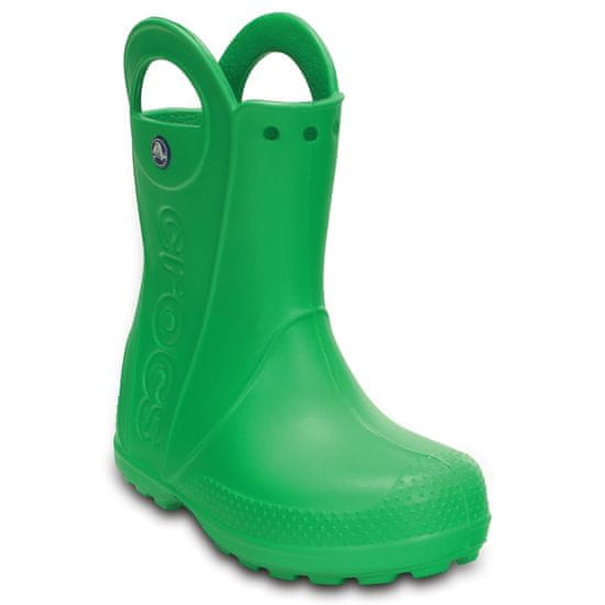 Crocs Gumicsizma zöld Handle Rain Boot Kids