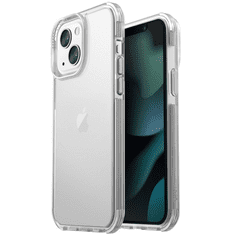 UNIQ Apple iPhone 13, Szilikon keret + műanyag hátlap, közepesen ütésálló, légpárnás sarok, Combat, átlátszó (S60311)