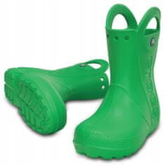 Crocs Gumicsizma zöld 33 EU Handle Rain Boot Kids