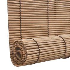 Vidaxl barna bambuszroló 140 x 220 cm 245815