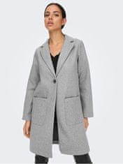 Jacqueline de Yong Női kabát JDYHARMONY 15247078 Light grey Melange (Méret L)