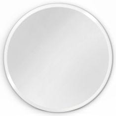 tulup.hu Kerek fürdőszobai tükör fehér keret fi 40 cm Fehér
