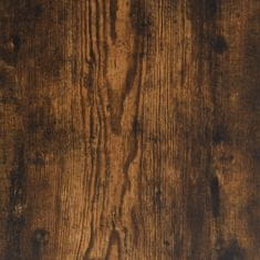 Greatstore füstös tölgyszínű műfa tálalóasztal 89,5x28x76 cm