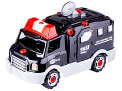 KECJA Autó, SWAT teherautó szétszereléshez és csavarozáshoz, Csavarhúzó