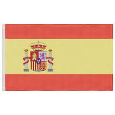 Vidaxl spanyol alumínium zászló és rúd 5,55 m 3147138