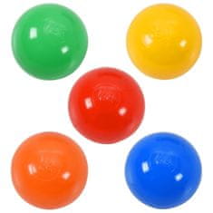 Vidaxl zöld poliészter gyerek-játszóalagút 250 labdával 175 cm 3107757