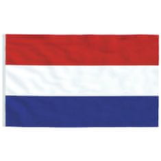 Vidaxl holland alumínium zászló és rúd 5,55 m 3147116
