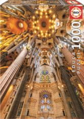EDUCA Rejtvény Sagrada Familia - belső, Barcelona (Spanyolország) 1000 db