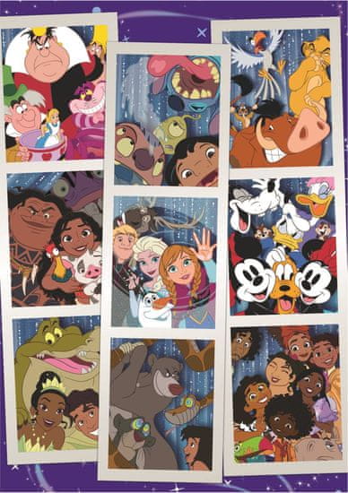 EDUCA Disney 100 puzzle - 1000 darabból álló kollázs