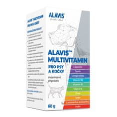 Multivitamin kutyáknak és macskáknak, 60 g