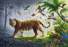 Ravensburger Fa puzzle Tigris a dzsungelben 500 darab