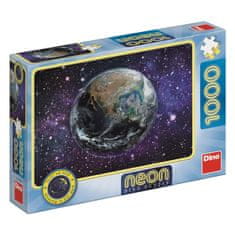 Dino Toys Föld Bolygó puzzle 1000 Db-os - Neon
