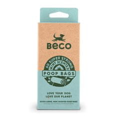 Beco ürülékzacskó, 60 db, borsmenta aromával, újrahasznosított anyagokból készült