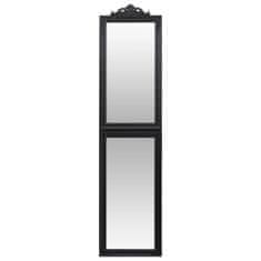 Vidaxl fekete szabadon álló tükör 40 x 160 cm 351523