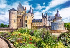 Trefl Sully-sur-Loire kastély, Franciaország 2 az 1-ben puzzle készlet 1500 darabos ragasztóval