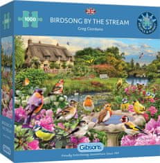 Gibsons Puzzle Birds énekel a patak mellett 1000 db