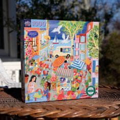 eeBoo Négyzet alakú puzzle francia piacok 1000 darab