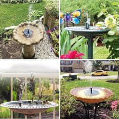 Vixson Napelemes csobogó, kerti szökőkút, nagyszerű kerti dekoráció, napelemes kerti szivattyú ( 1 darab) | SOLAR FOUNTAIN