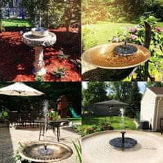 Vixson Napelemes csobogó, kerti szökőkút, nagyszerű kerti dekoráció, napelemes kerti szivattyú ( 1 darab) | SOLAR FOUNTAIN