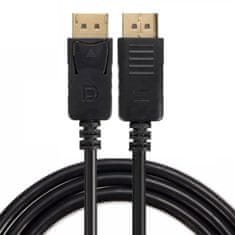 Northix DisplayPort kábel - Aranyozott 1,8 m 