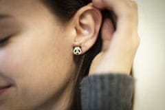BeWooden női fából készült fülbevalók Panda Earrings univerzális