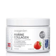 Seagarden Marine Collagen + C-vitamin, 150 g - eper