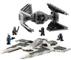 LEGO Star Wars 75348 Mandalóri Fang vadászgép vs. TIE elfogóvadász