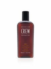 American Crew Többfunkciós test és hajápoló (3-in-1 Shampoo, Conditioner And Body Wash) (Mennyiség 250 ml)