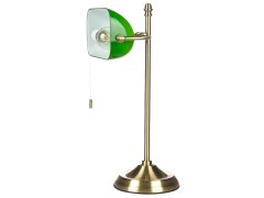 Beliani Arany és zöld fém asztali lámpa 52 cm MARAVAL