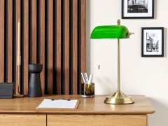 Beliani Arany és zöld fém asztali lámpa 52 cm MARAVAL