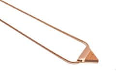 BeWooden női nyaklánc fából készült részletekkel Rea Necklace Triangle arany