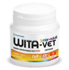Eurowet Wita-Vet Ca/P=1,3 - Vitamin Kiegészítő Kutyáknak 1g 400 Tab.