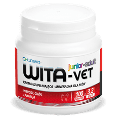 Eurowet Wita-Vet Ca/P=2 - Vitamin Kiegészítő Kutyáknak 3,2g 100 Tab.