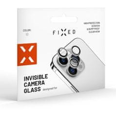 FIXED Camera Glass kamera védőüveg Apple iPhone 14 Pro/14 Pro Max számára FIXGC2-930-SL, ezüst