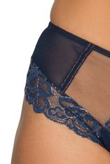 Ava Brazil alsóneműk + Nőin zokni Gatta Calzino Strech, sötét kék, M
