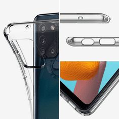 Spigen Apple iPhone 14 Pro, Szilikon tok, Liquid Crystal, átlátszó (8809811864502)