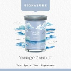 Yankee Candle Illatgyertya Signature Tumbler üvegben nagyméretű Ocean Air 567g