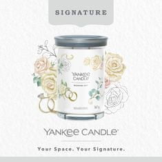 Yankee Candle Illatgyertya Signature Tumbler üvegben nagyméretű Wedding Day 567g