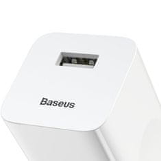 BASEUS Quick Charger 3.0 QC 3.0 hálózati töltő adapter, fehér