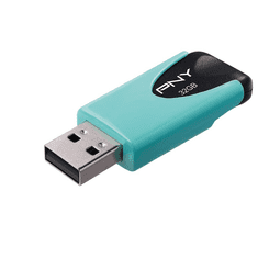 PNY Pen Drive 32GB Attaché 4 Pastel USB2.0 aqua (FD32GATT4PAS1KA-EF) (FD32GATT4PAS1KA-EF)