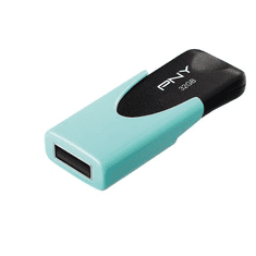 PNY Pen Drive 32GB Attaché 4 Pastel USB2.0 aqua (FD32GATT4PAS1KA-EF) (FD32GATT4PAS1KA-EF)