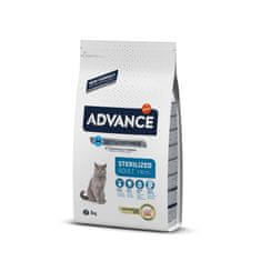 ADVANCE Sterilized Turkey - Szárazeledel Pulykával Sterilizált Macskáknak 3kg