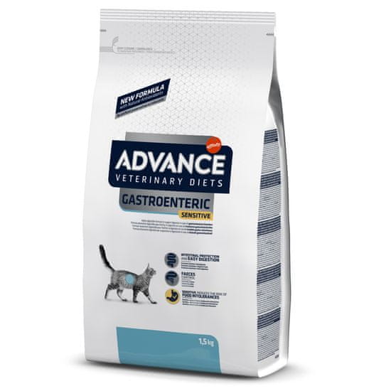 ADVANCE Diet Gastroenteric Sensitive - Szárazeledel Táplálékérzékeny Macskáknak 1,5 Kg