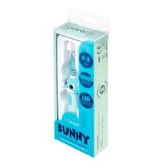 Vitammy Bunny Sonic fogkefe gyerekeknek LED fénnyel és nanoszálas 0-3 éves korig, kék