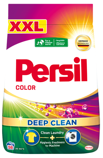 Persil mosópor Color, 58 mosás