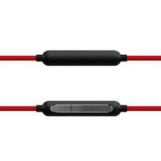 More 1M301 Piston mikrofonos fülhallgató fekete-piros (1M301-BLACK) (1M301-BLACK)